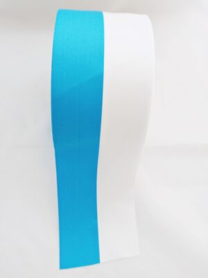 Taśma/wstęga rypsowa biało-niebieska – Flaga Maryjna, szerokość 10cm - obrazek 3