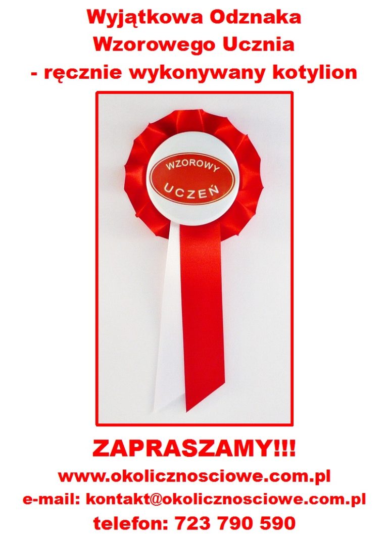 Odznaka Wzorowego Ucznia Odznaka Wzorowego Ucznia – w nowym wydaniu TYLKO u nas :) | ASPOL