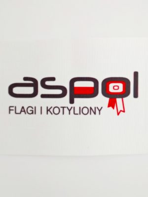Biała opaska zapinana na rzep / dostępna tylko na zamówienie - obrazek 5