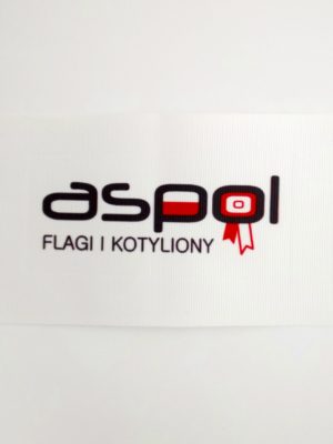 Biała opaska zapinana na rzep / dostępna tylko na zamówienie - obrazek 4