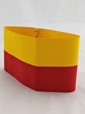 Opaska żółto-czerwona na ramię - obrazek 4