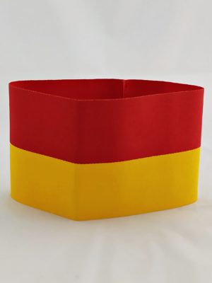 Opaska żółto-czerwona na ramię - obrazek 5