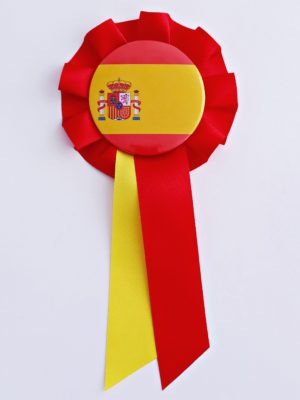 Kotylion hiszpański – Kotylion Hiszpania - Flaga Hiszpanii - obrazek 3