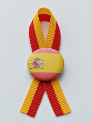Mini Kotylion hiszpański – Mini Kotylion Flaga Hiszpanii - obrazek 5
