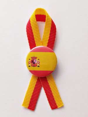 Mini Kotylion hiszpański – Mini Kotylion Flaga Hiszpanii - obrazek 4