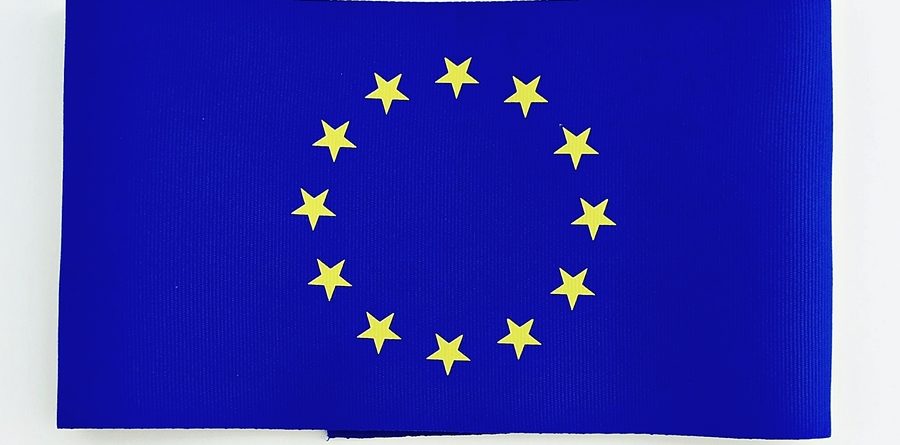 Opaska w barwach unii europejskiej