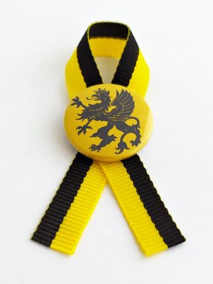 Mini kotylion kaszubski - Herb Kaszub - obrazek 3