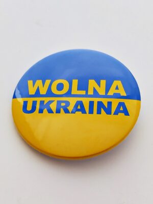 Przypinka WOLNA UKRAINA – Flaga Ukrainy - obrazek 3