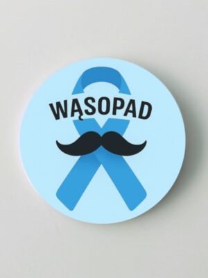 Magnes Niebieska Wstążka - MOVEMBER - WĄSOPAD - obrazek 5