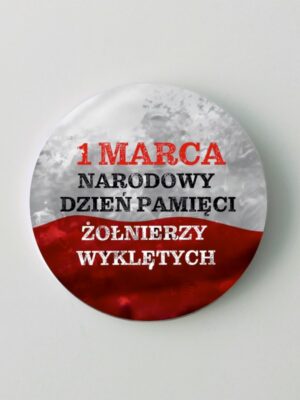 Magnes 1 Marca - Narodowy Dzień Żołnierzy Wyklętych - obrazek 4