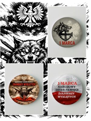 Magnes 1 Marca - Narodowy Dzień Żołnierzy Wyklętych - obrazek 1
