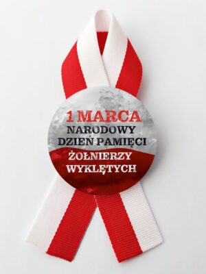 Mały Kotylion 1 Marca – Narodowy Dzień Żołnierzy Wyklętych - obrazek 3