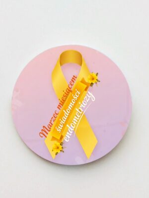 Przypinka Żółta Wstążka - Marzec miesiącem świadomości endometriozy - obrazek 5