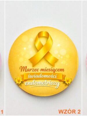 Przypinka Żółta Wstążka - Marzec miesiącem świadomości endometriozy - obrazek 6