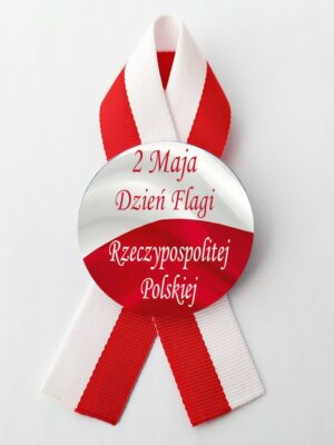 Mały Kotylion 2 Maja – Dzień Flagi Rzeczypospolitej Polskiej - obrazek 1