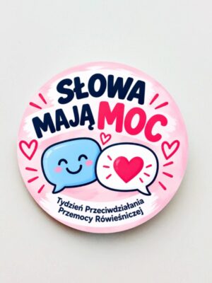 Przypinka STOP Przemocy Rówieśniczej - obrazek 6